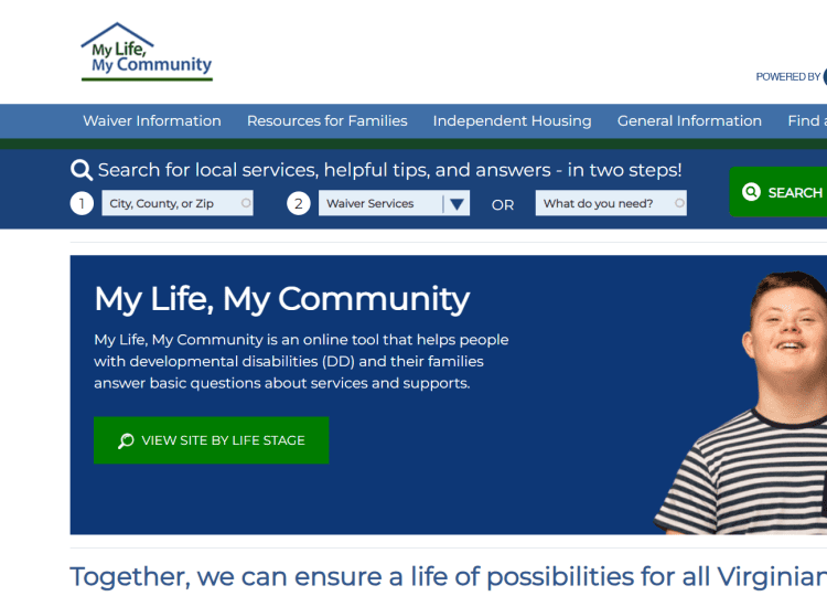 我的生活，我的社区（My Life, My Community）网站缩略图