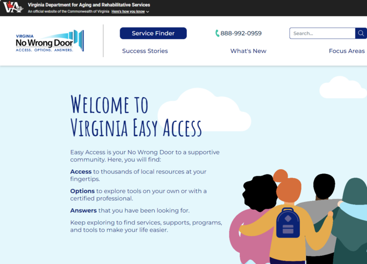 Virginia Easy Access网站缩略图